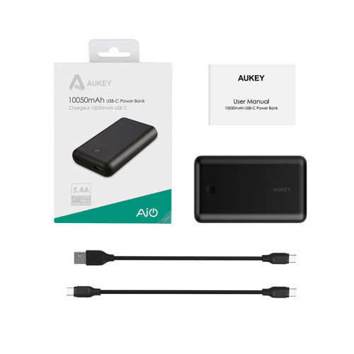 پاوربانک آکی Aukey PB-BY10 با ظرفیت 10050 میلی آمپر