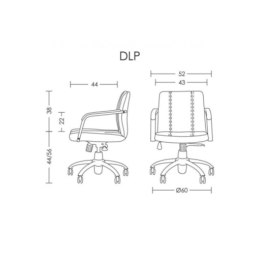 صندلی کارمندی آرتمن Artman DLP