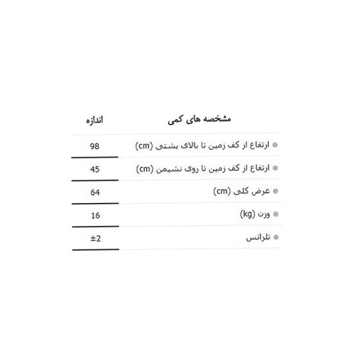 صندلی کنفرانسی آرام گستر Aram Gostar 647X00