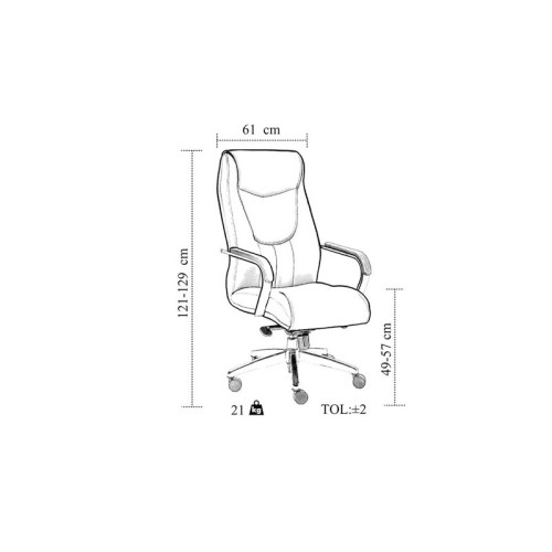 صندلی مدیریتی آرام گستر Aram Gostar 950K01