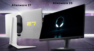 دو مانیتور گیمینگ جدید با سایزهای 25 و 27 اینچ و نرخ نوسازی حداکثر 360 هرتز توسط Alienware معرفی شدند