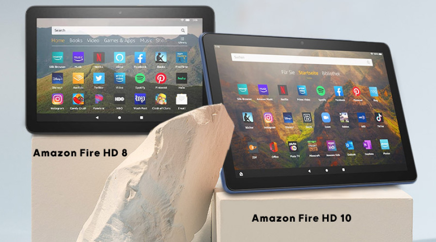 Amazon Fire HD 8 (2020) در مقابل Fire HD 10 (2021): مقایسه دو تبلت عالی آمازون