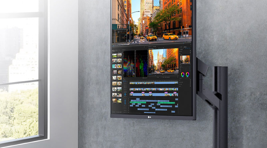 LG مانیتور عمودی DualUp را با نسبت تصویر 16:18 ارائه داده است
