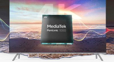 مدیاتک تراشه Pentonic 1000 را با قابلیت پشتیبانی از رزولوشن 4K 120Hz برای استفاده در تلویزیون های هوشمند معرفی کرد