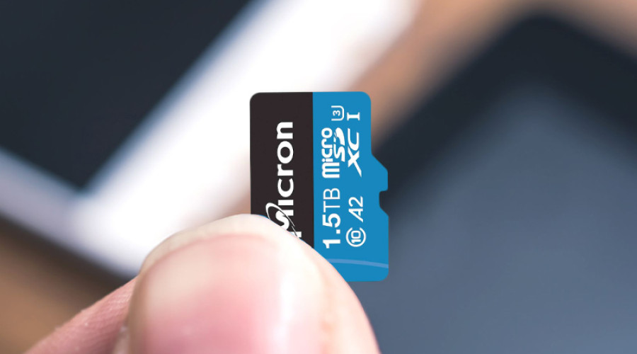 شرکت Micron پر ظرفیت ترین کارت حافظه microSD دنیا را با ظرفیت 1.5 ترابایت تولید می کند