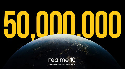 تعداد محصولات فروخته شده برند Realme از مرز 50 میلیون دستگاه عبور کرد