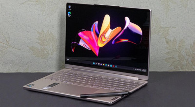 لپ تاپ لنوو Yoga 9i Gen 7 با صفحه نمایش 4K OLED و پردازنده Alder Lake اینتل عرضه شد