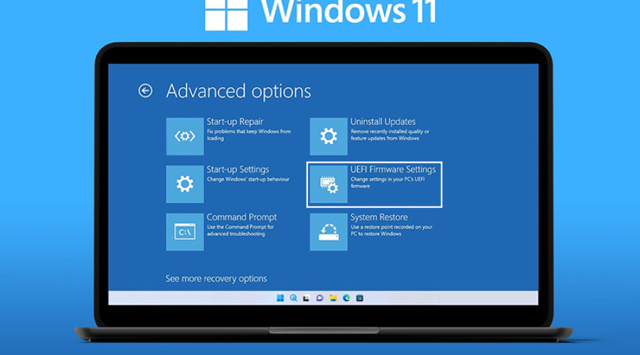 چگونه به UEFI مادربرد در ویندوز 11 دسترسی پیدا کنیم؟
