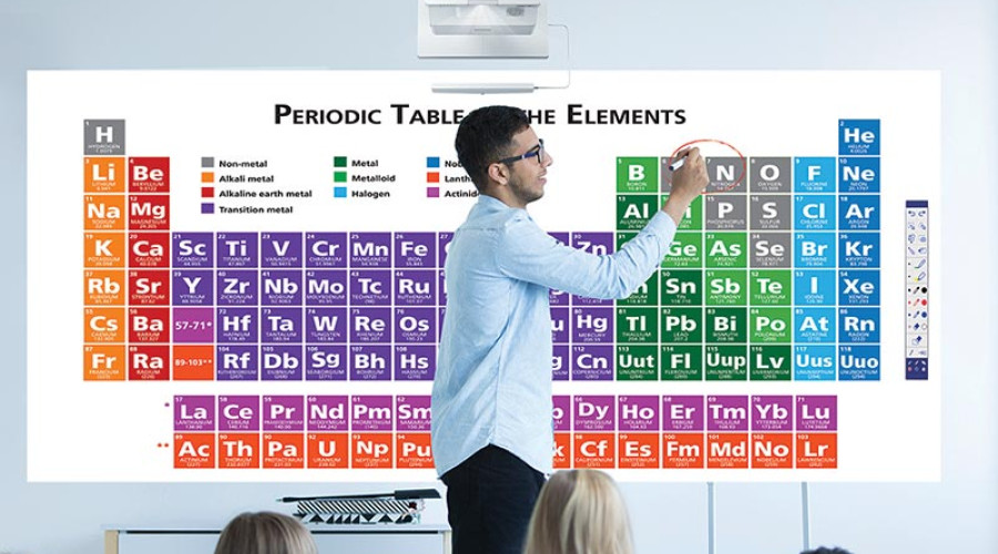 دانش آموزان خود را با تصاویر خوانا و 120 اینچی پروژکتور اپسون EB-725W به مطالب درسی جذب کنید!