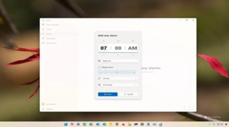 نحوه تنظیم آلارم، تایمر و زمان سنج در ویندوز 11