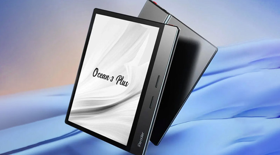 کتابخوان iReader Ocean 3 Plus به نمایشگر جوهر الکترونیک 8 اینچ مجهز است