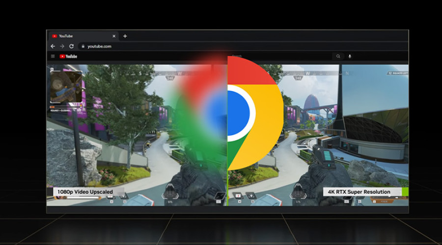 تکنولوژی جدید NVIDIA RTX Video Super Resolution کیفیت ویدئوهای وب را در مرورگرهای کروم و اج ارتقا می دهد