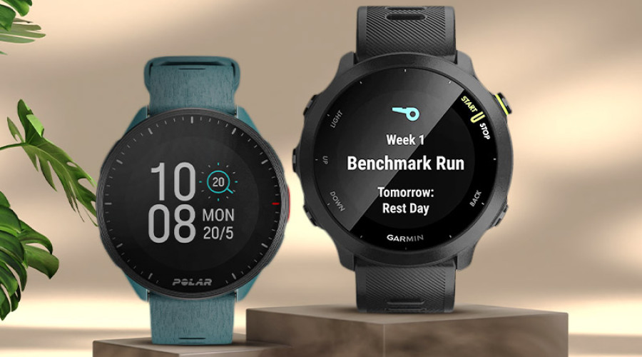 Polar Pacer و Garmin Forerunner 55: نبرد بین دو ساعت هوشمند دویدن