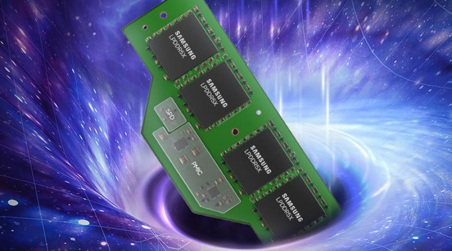 سامسونگ رم قابل جایگزین LPCAMM را با سرعت LPDDR5X-7500 برای استفاده در لپ تاپ، سرور و کامپیوتر رومیزی معرفی کرد