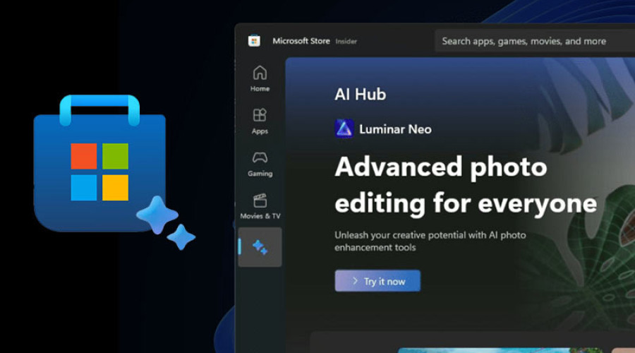 مایکروسافت استور به قابلیت اختصاصی AI Hub مجهز شده است