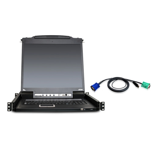 ال سی دی کنسول دراور آتن ATEN LCD KVM switch CL5708