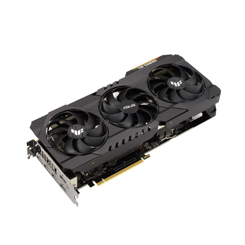 کارت گرافیک مخصوص بازی ایسوس TUF GAMING GEFORCE RTX3080 O10G تصاویری با کیفیت برابر با 4K نمایش می دهد.