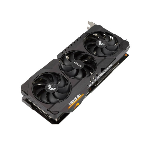 کارت گرافیک مخصوص بازی ایسوس TUF GAMING GEFORCE RTX3080 O10G تصاویری با کیفیت برابر با 4K نمایش می دهد.