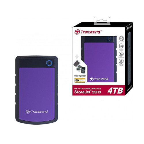 هارد دیسک اکسترنال ترنسند Transcend StoreJet 25H3 با ظرفیت 2 ترابایت