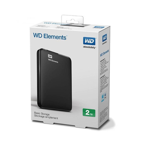 هارد دیسک اکسترنال وسترن دیجیتال Western Digital Elements با ظرفیت 1 ترابایت