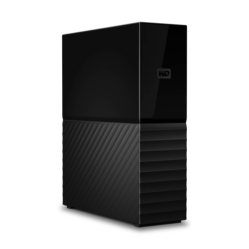 هارد اکسترنال وسترن دیجیتال My Book Desktop 8TB از طریق آداپتور AC به برق متصل می شود.