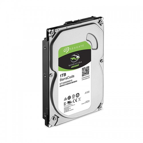 هارددیسک اینترنال Seagate BarraCuda 1TB از رابط ساتا 3.0 پشتیبانی می کند و برای آرشیو فایل یا ادیت فیلم و عکس مناسب است.