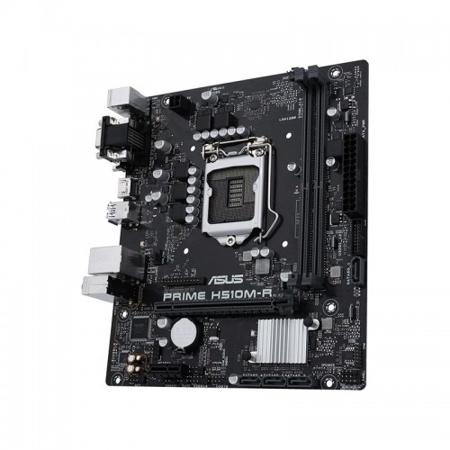 مادربرد ایسوس Asus PRIME H510M-R-SI به چهار اسلات SATA III مجهز است و قابلیت ارائه صدای 7.1 کاناله با کیفیت HD را دارد.