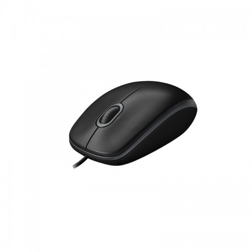 ماوس لاجیتک Logitech B100 به سه دکمه کلیک چپ، کلیک راست و اسکرول مجهز است برای تمام افراد راست دست و چپ دست قابل استفاده است.