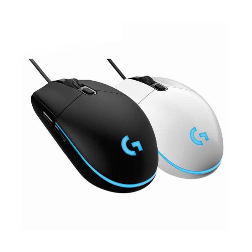 ماوس مخصوص بازی لاجیتک Logitech G102 حسگر اپتیکال دارد و از نورپردازی RGB برخوردار است.