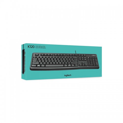 کیبورد با سیم لاجیتک Logitech K120