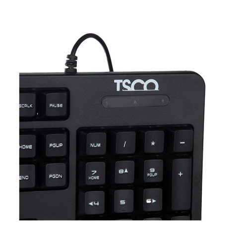 ست ماوس و کیبورد تسکو TSCO TKM 8058 از یک کیبورد با 104 کلید و یک ماوس با 3 کلید تشکیل شده است