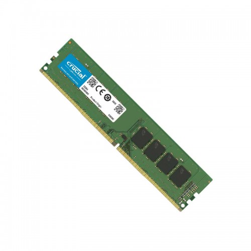 رم کامپیوتر کروشیال Crucial 16GB DDR4 2666MHz در قالب یک ماژول DIMM ارائه شده است