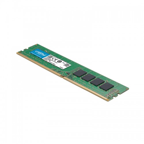 حافظه رم کامپیوتر کروشیال 8GB DDR4 3200MHz UDIMM کم مصرف و با دوام است و با اغلب مادربردهای میان رده سازگاری دارد.