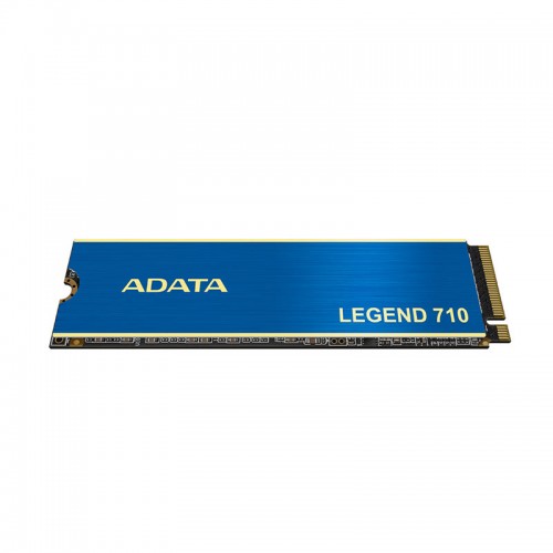 حافظه اس اس دی ای دیتا Adata Legend 710 M.2 2280 با ظرفیت 256 گیگابایت و هیت سینک آبی رنگ