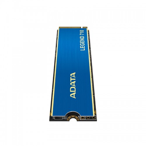 حافظه اس اس دی ای دیتا Adata Legend 710 M.2 2280 با ظرفیت 256 گیگابایت و هیت سینک آبی رنگ