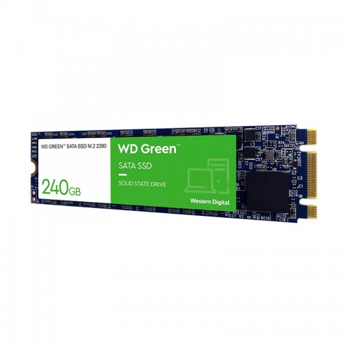 حافظه SSD اینترنال WD Green SATA SSD M.2 2280 240GB در برابر شوک مقاوم شده و از میانگین عمر 1 میلیون برخوردار است.