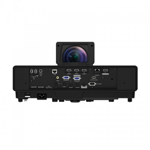 ویدیو پروژکتور اپسون EB-805F از دانگل وایرلس USB پشتیبانی می کند و برای استفاده در فضاهای محدود و کوچک مناسب است.