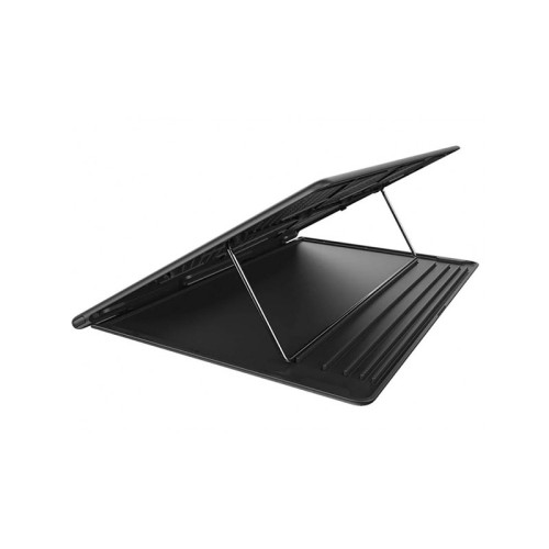 استند لپ تاپ باسئوس مدل mesh portable laptop stand برای لپ تاپ های حداکثر 15.6 اینچی کاربرد دارد.