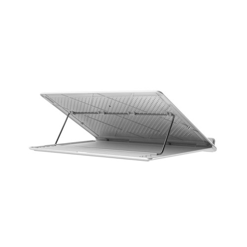 استند لپ تاپ باسئوس مدل mesh portable laptop stand برای لپ تاپ های حداکثر 15.6 اینچی کاربرد دارد.