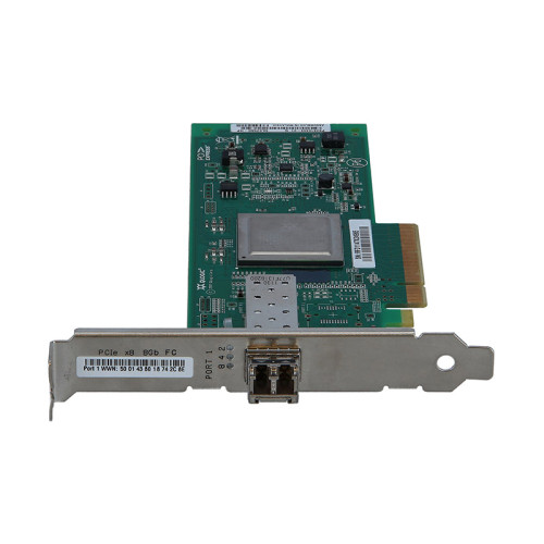 کارت شبکه سرور HBA اچ پی HP 81Q 8Gb 1-port PCIe دارای یک پورت است و به صورت لو پروفایل طراحی شده است