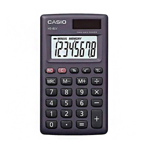 ماشین حساب کاسیو Casio HS-8 LVBK