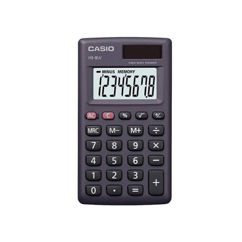 ماشین حساب کاسیو Casio HS-8 LVBK