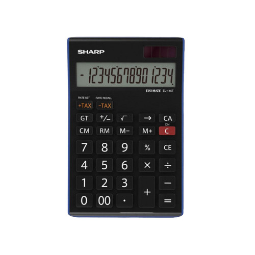 ماشین حساب شارپ Sharp EL-145T BL