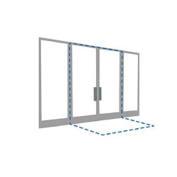 گیت فروشگاهی توکار سنسورماتیک Sensormatic 2.4m