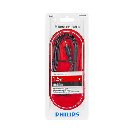 کابل افزایش طول صدا AUX فیلیپس Philips SWA2528W/10 طول 1.5 متر