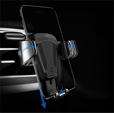 پایه نگهدارنده گوشی موبایل باسئوس Baseus Gravity Car Mount