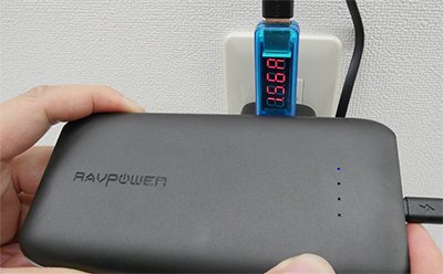 پاوربانک راوپاور RAVpower RP-PB077 با ظرفیت 10000 میلی آمپر