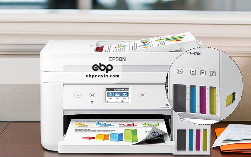 کارتریج و مواد مصرفی پرینتر جوهرافشان Epson ET-4760