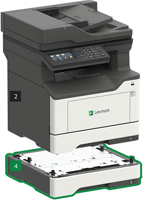 پرینتر لیزری چهار کاره لکسمارک Lexmark MB2546adwe