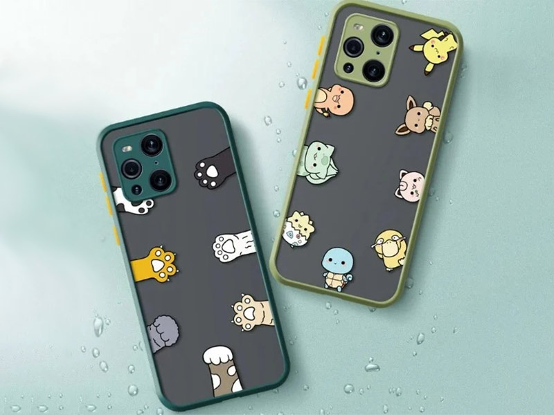 قاب محافظ Matte Case with Cute Cartoon Designs